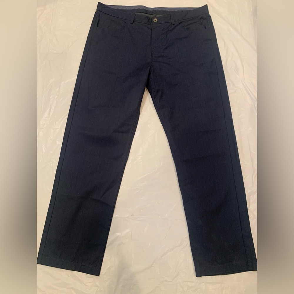 Calvin Klein Men’s Flat Front Gray Pants 38x32